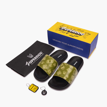 DOGS RETRO-BARK (Green)