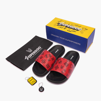 DOGS RETRO-BARK (Red)
