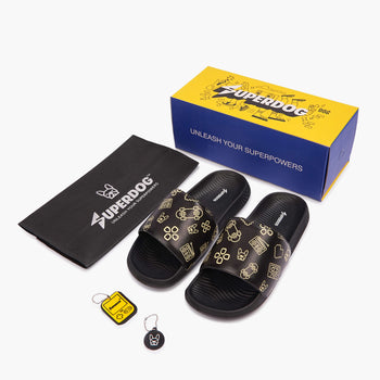DOGS RETRO-BARK (Black)