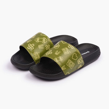 DOGS RETRO-BARK (Green)