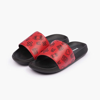 DOGS RETRO-BARK (Red)